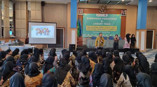 Library Tour dan Bimbingan Pemustaka bagi Mahasiswa Baru 2024